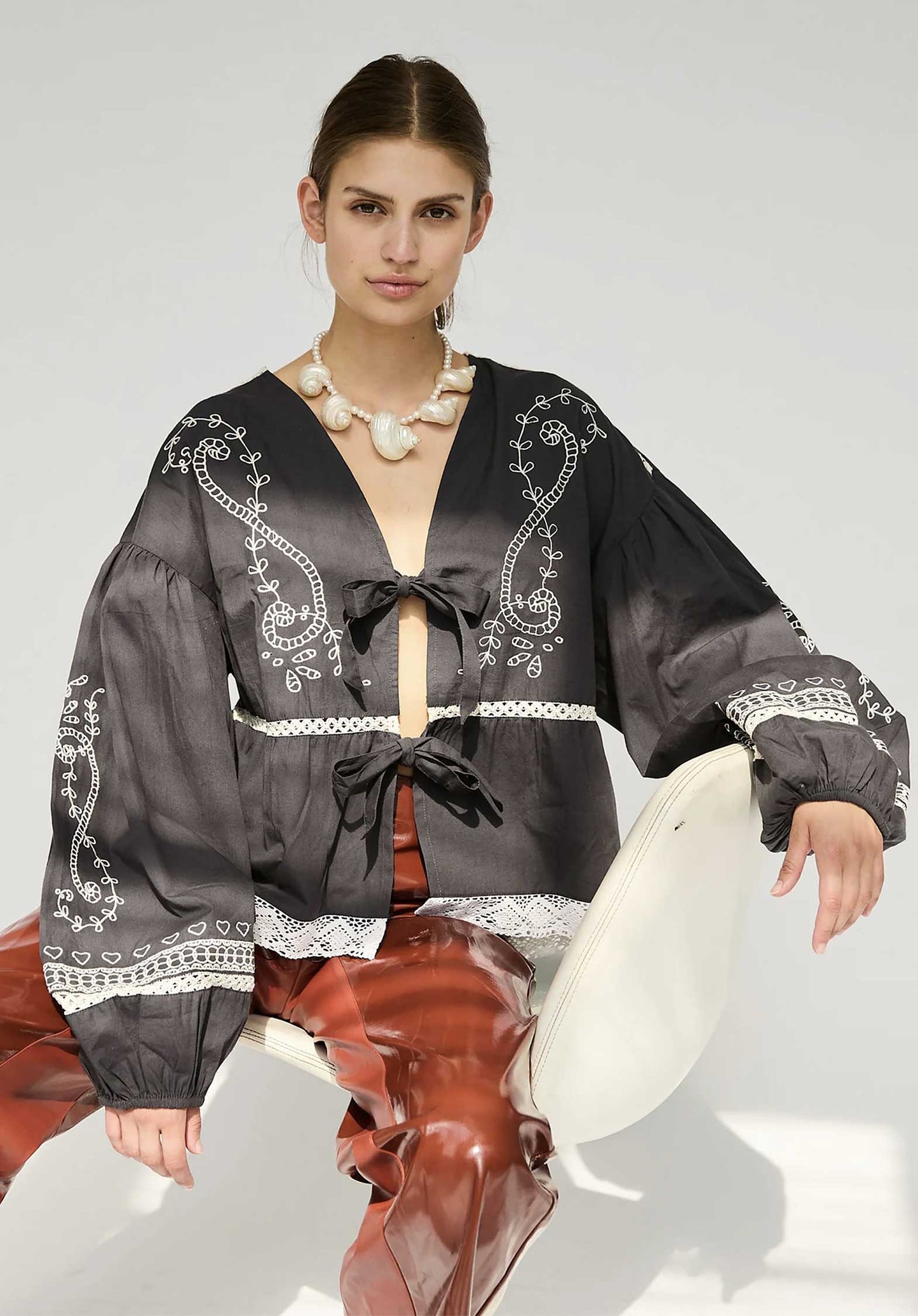 Jacket Lia Top Asphalt