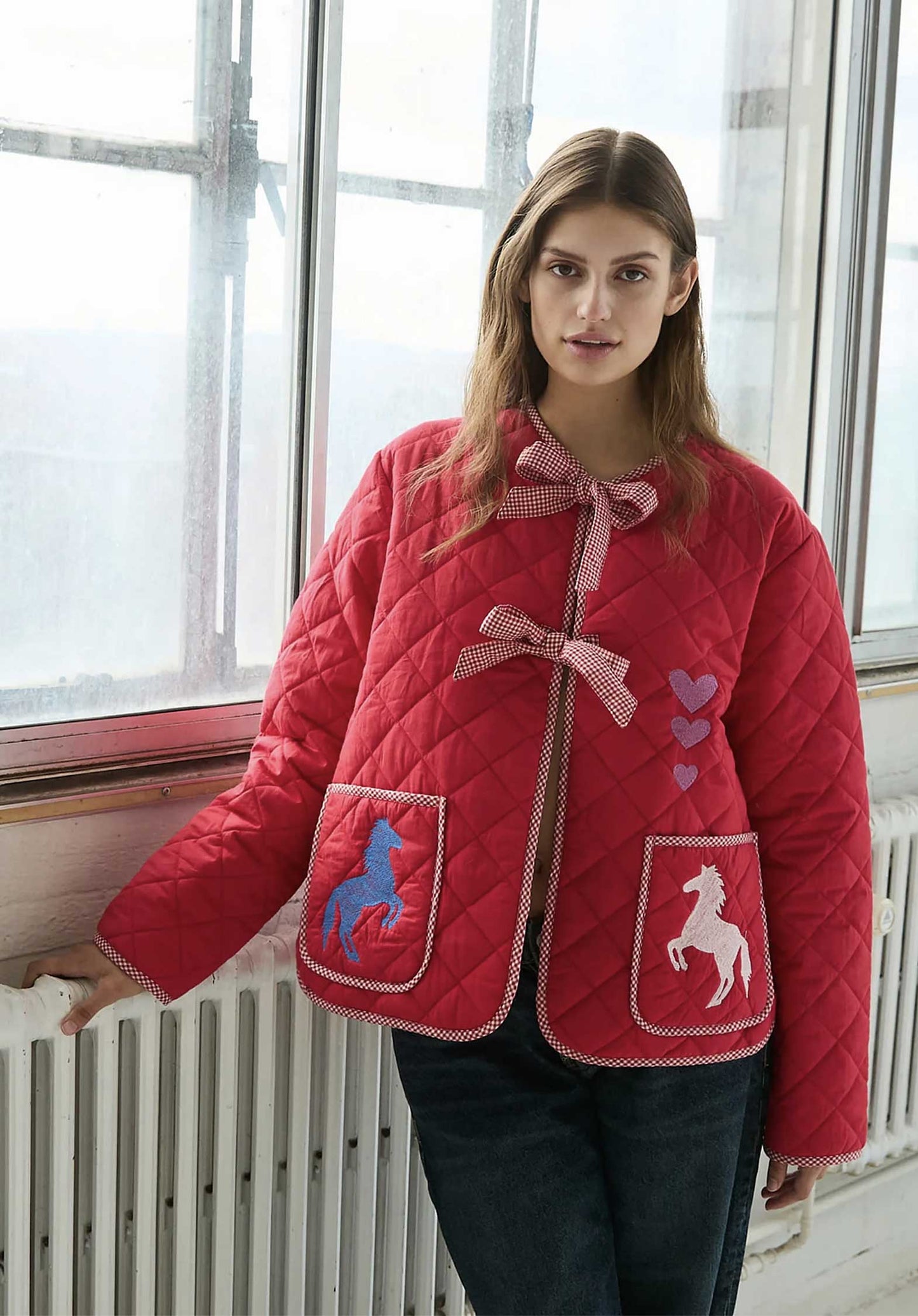 Jacket Se1451 Penny Jacket Chinese-Red