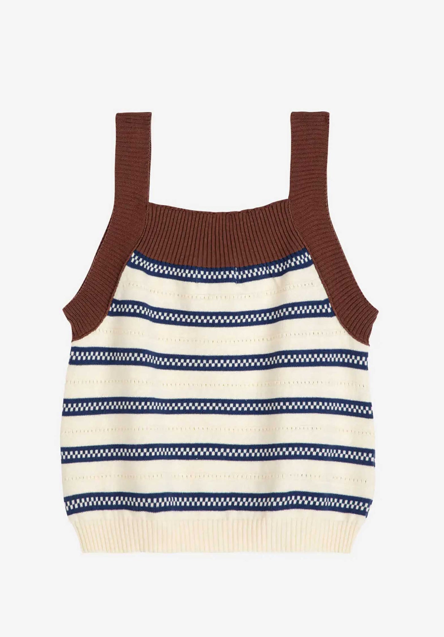 Tank Stripes Knitt 125ad105 Off-White