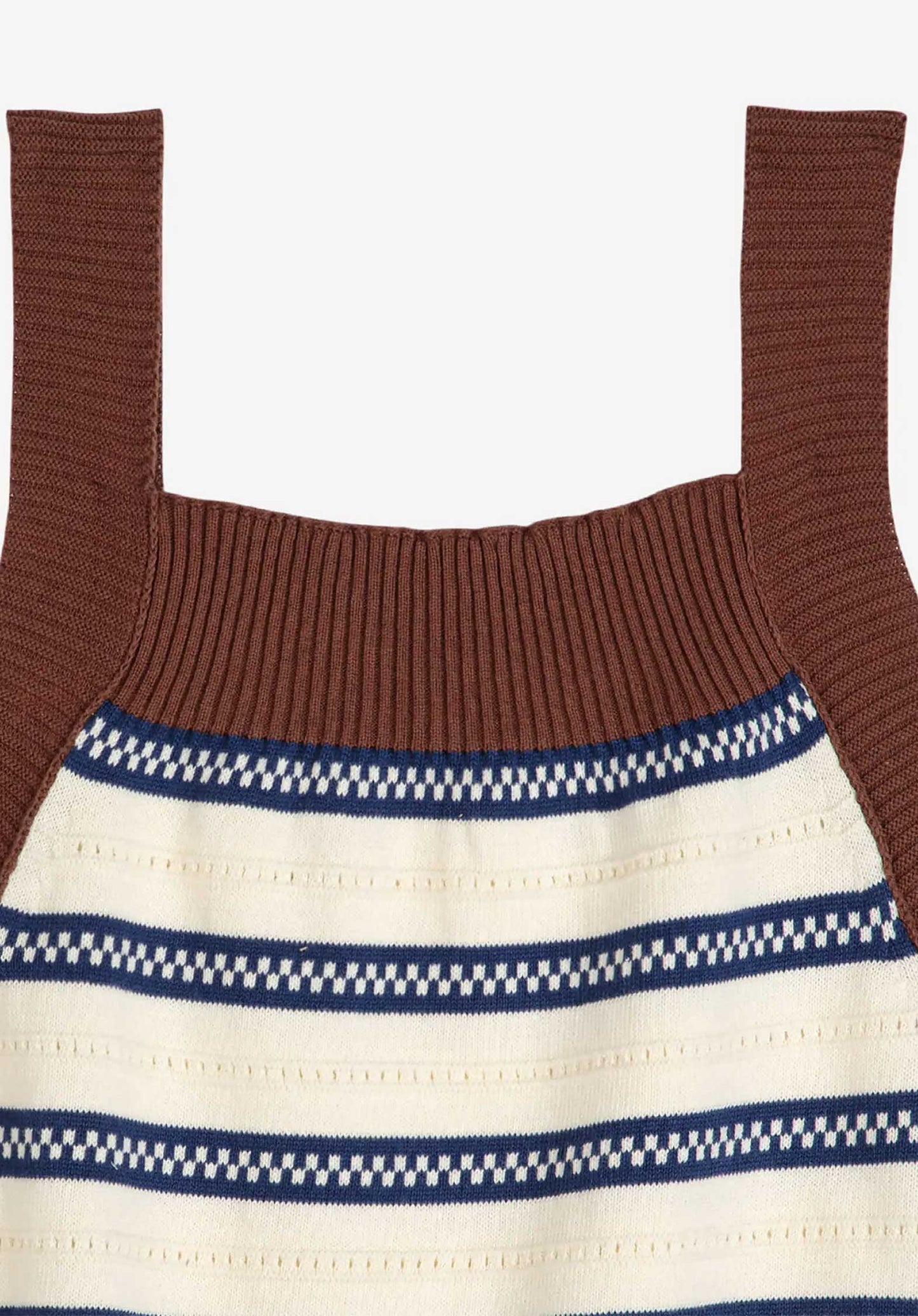 Tank Stripes Knitt 125ad105 Off-White