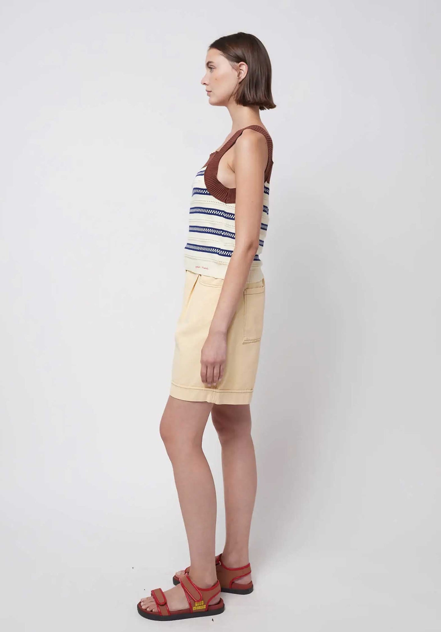 Tank Stripes Knitt 125ad105 Off-White