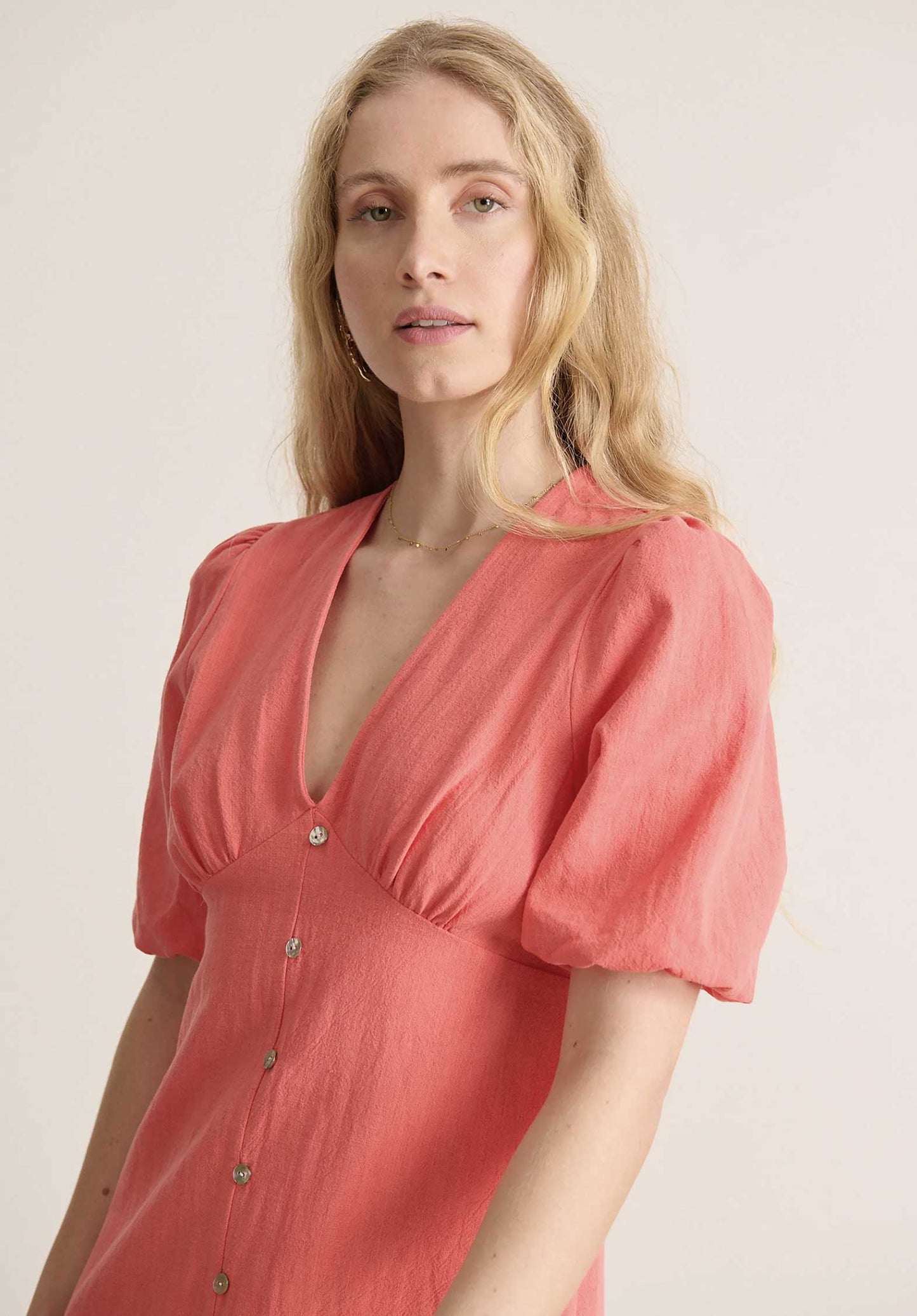 Dress Valerio 0857 Robe Valerio Corail