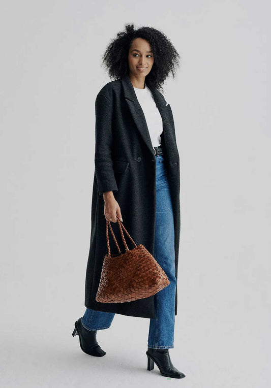 Shoulder Bag Santa Croc Santa Croce Big Tan-Black-Edge