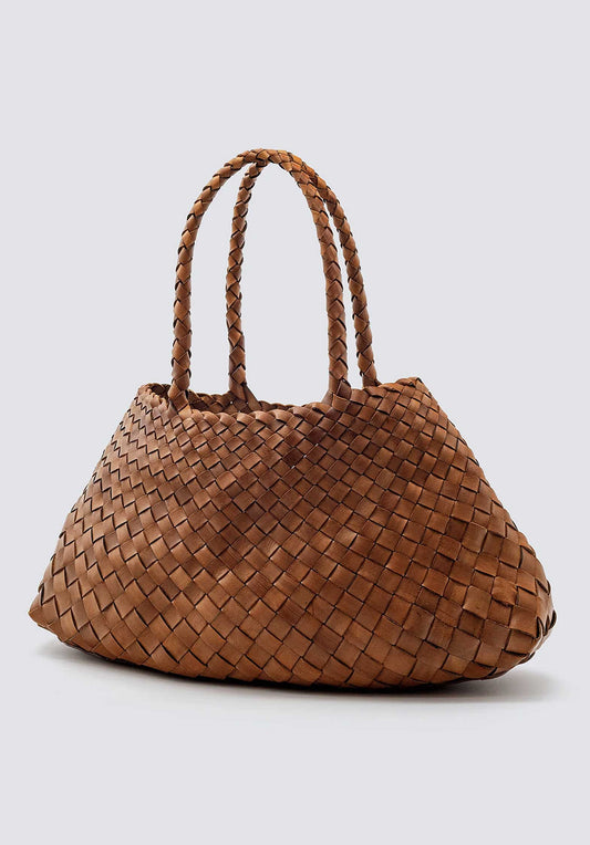 Shoulder Bag Santa Croc Santa Croce Big Tan-Black-Edge