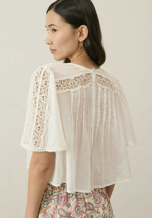 Blouse B0383 Ingrid Off-White