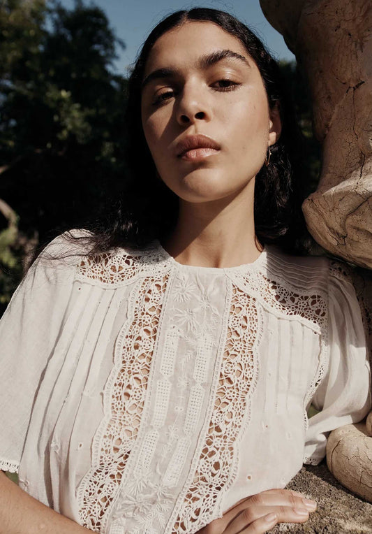 Blouse B0383 Ingrid Off-White