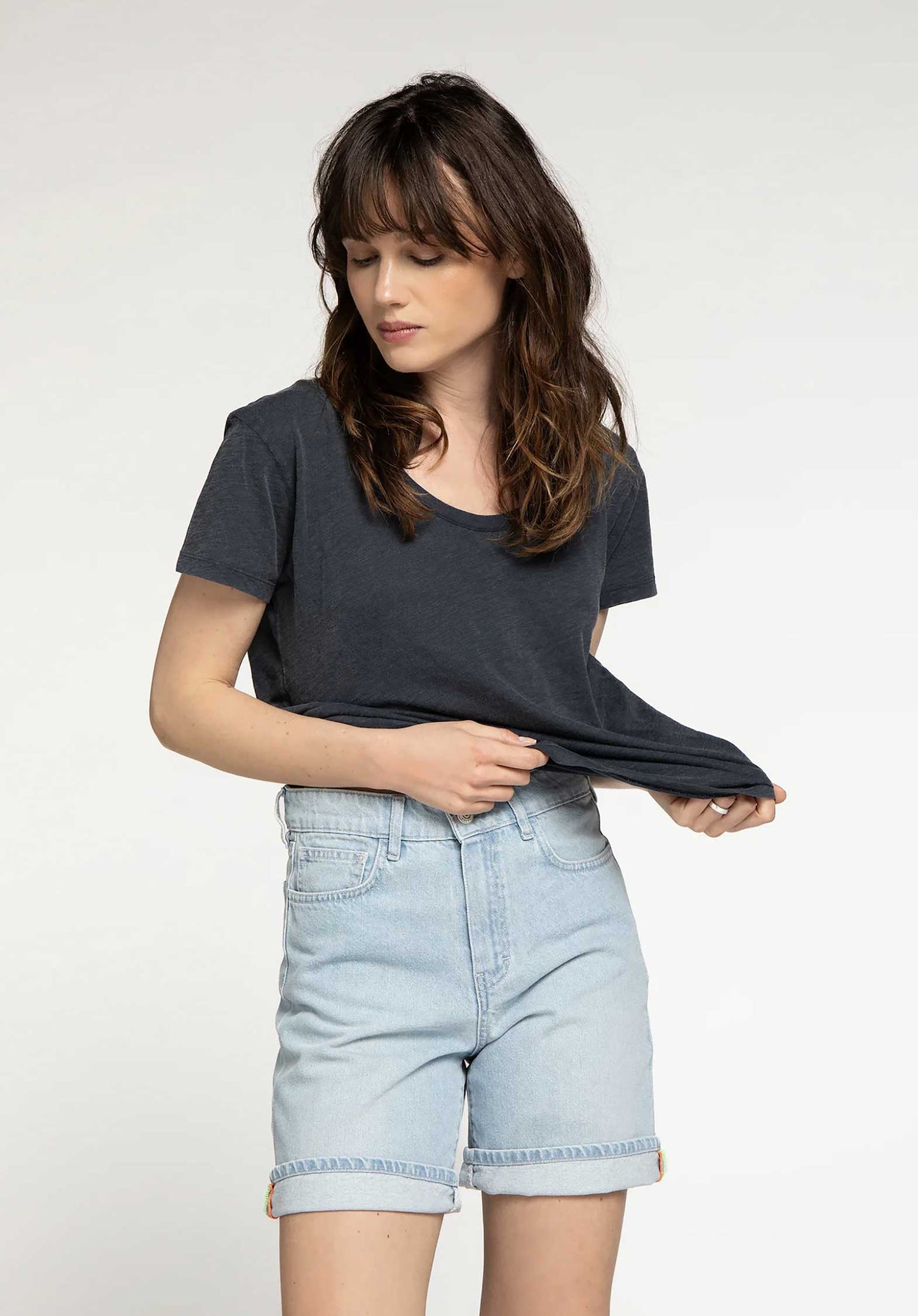 Denim Shorts Norma Bleach