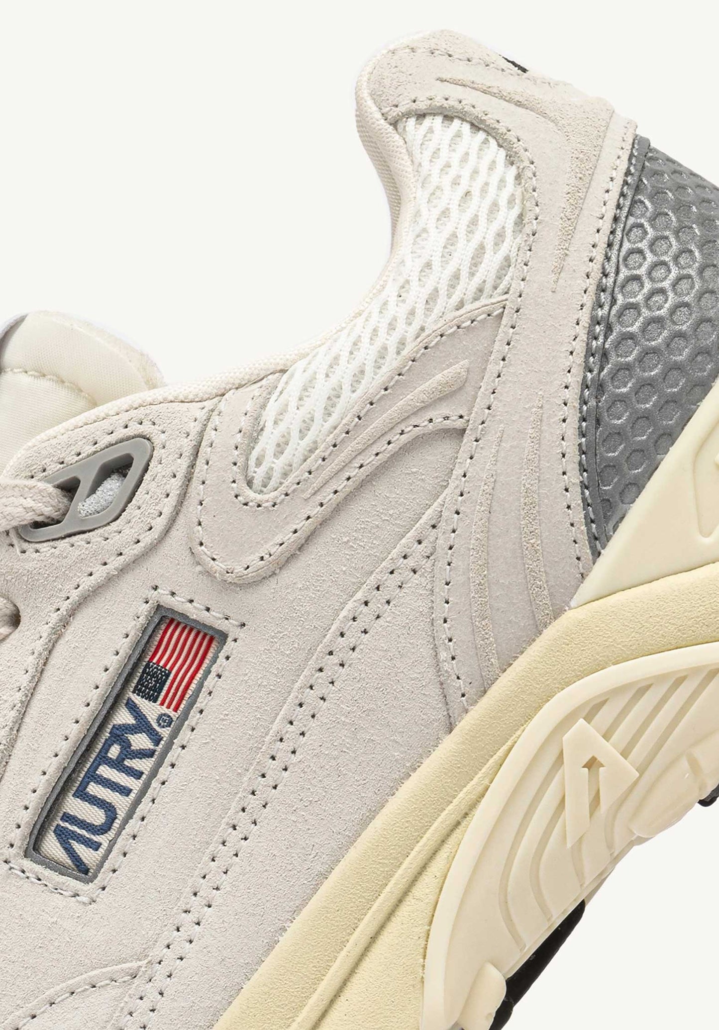Autry | Hyperway Low Sneaker - Um White-Silver