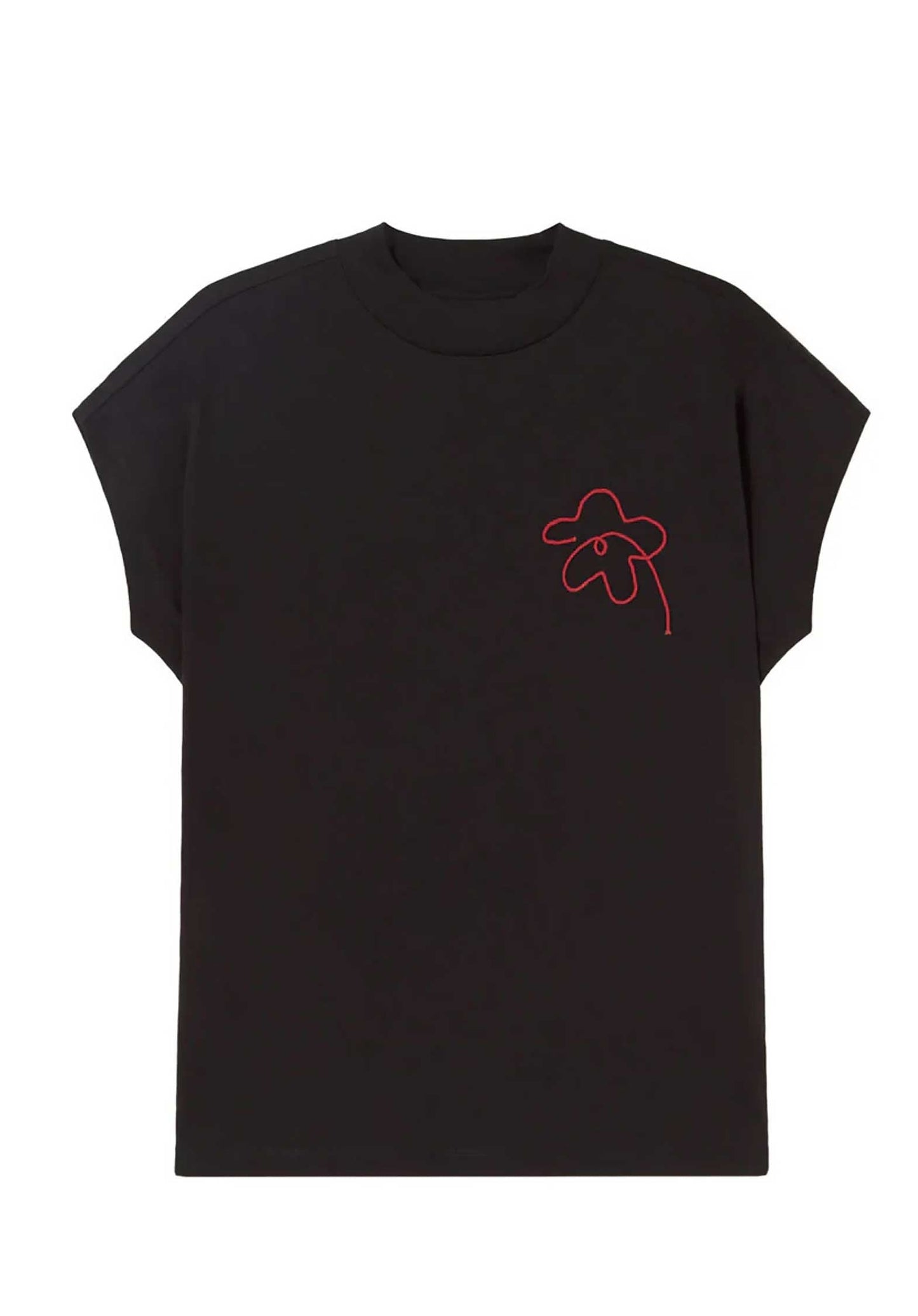 Tshirt Volta Flowe Volta Flower Cor Black
