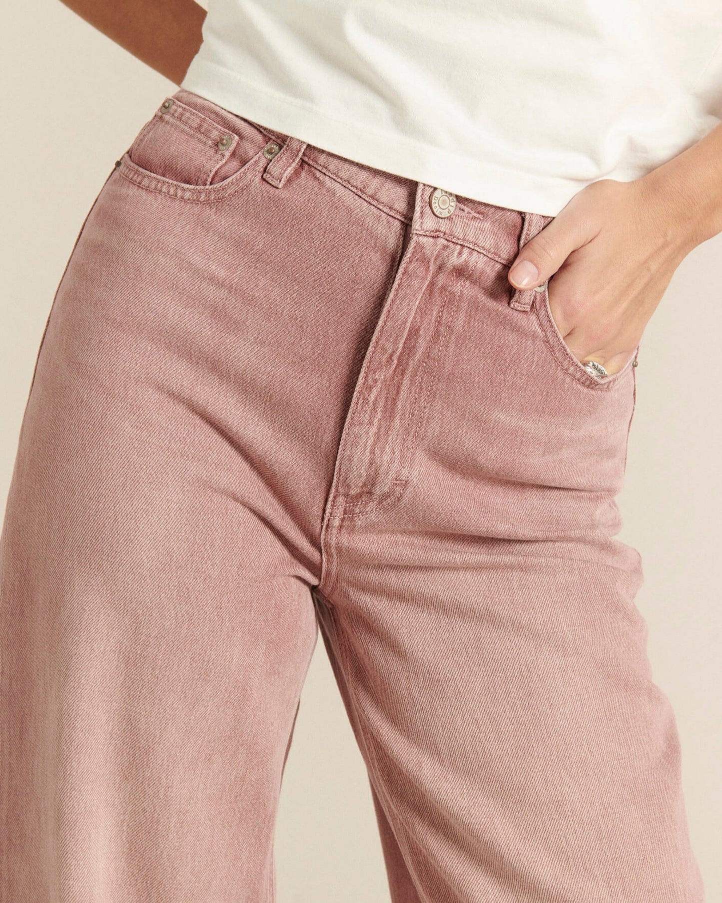 LAB DIP | Jemma High-Waist Balloon Jeans - Hand-Dyed Black
