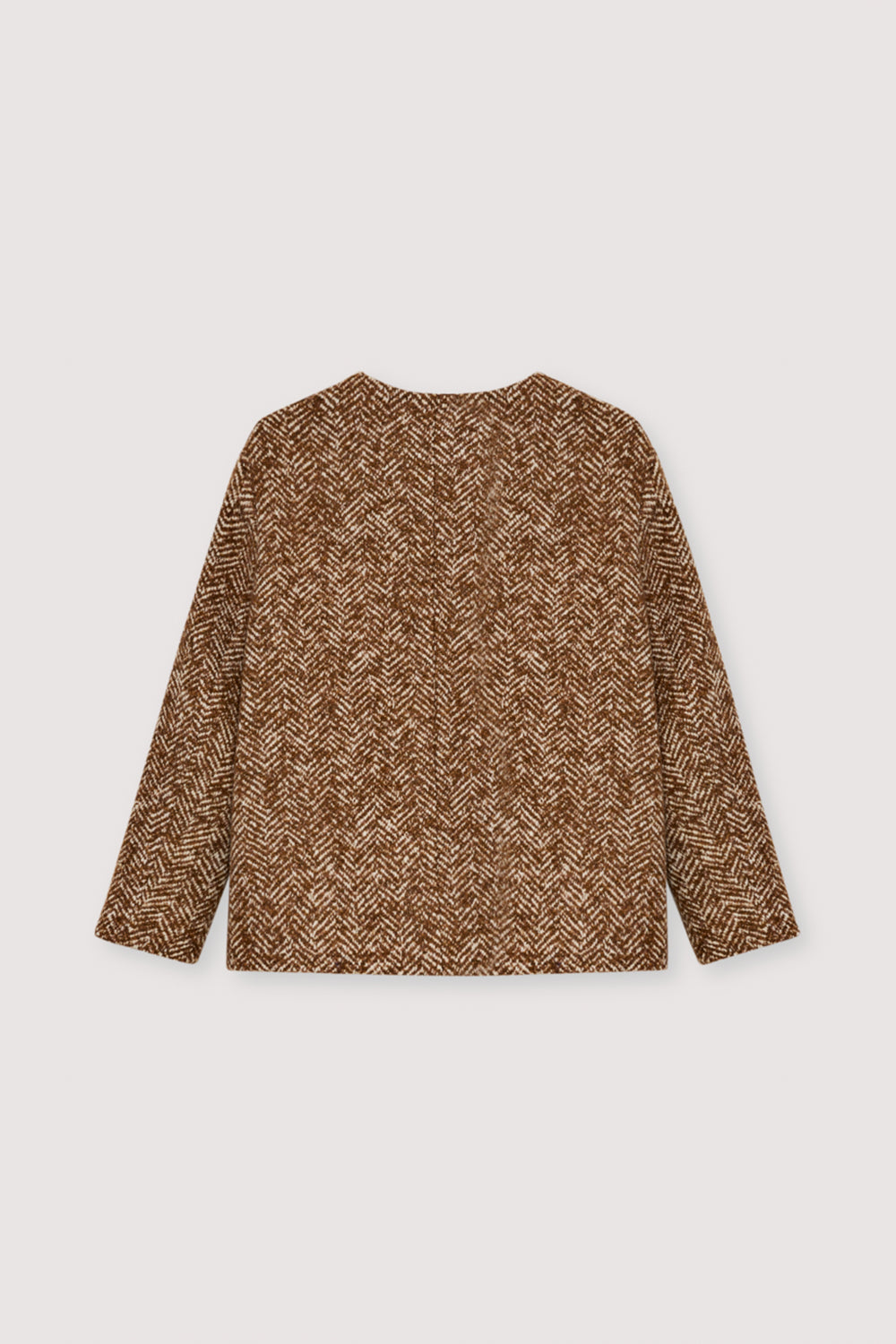 The New Society | Daniela Blazer in Wool Camel-Touch
