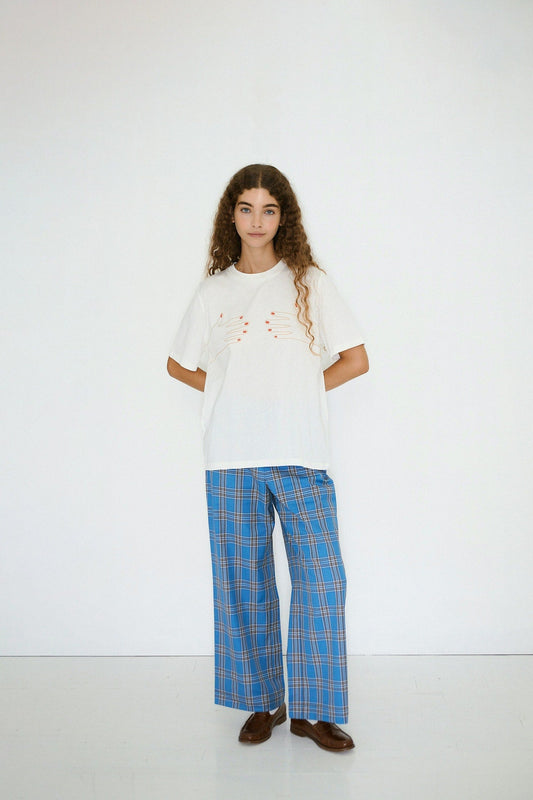 Aw25-781 Nails Tee Off-White