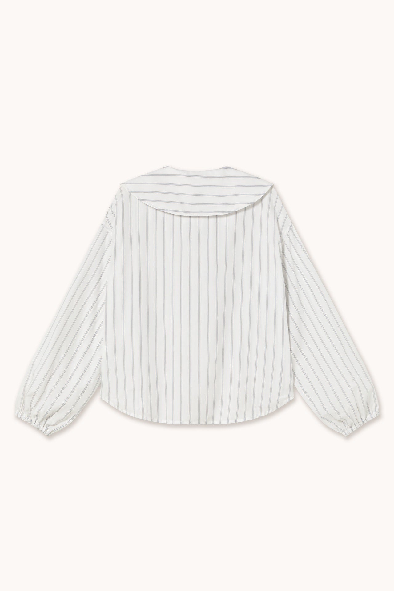 Aw25-622 Striped Shirt Off-White