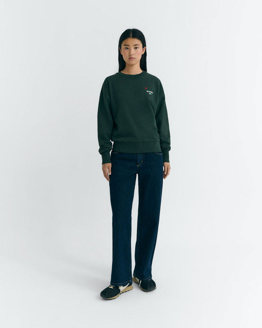Sweatshirt Jodie F Jodie Flower Tm Green
