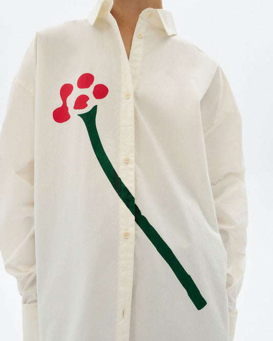 Shirt Juana Flower Juana Flower Tm White