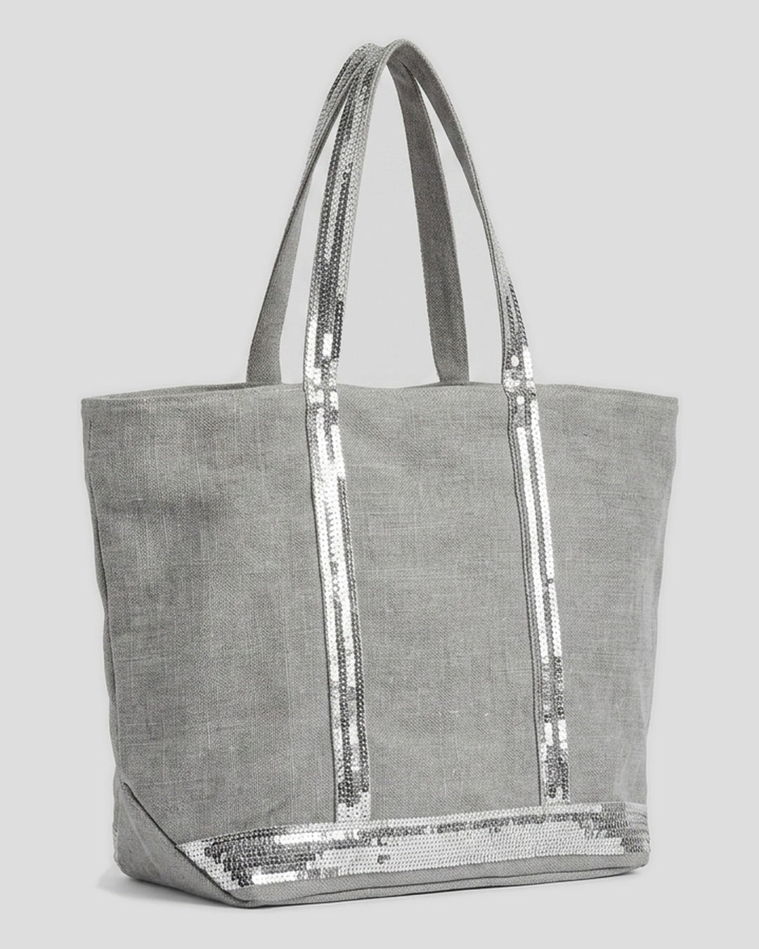 Vanessa Bruno | Linen Cabas Tote - Long Handle Fantome
