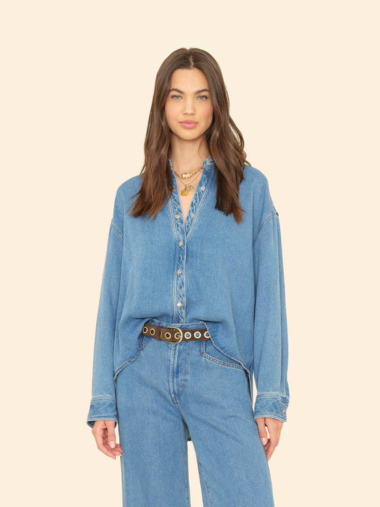 Denim Shirt X5lid001 Gia X5lid001 Voyage-Blue