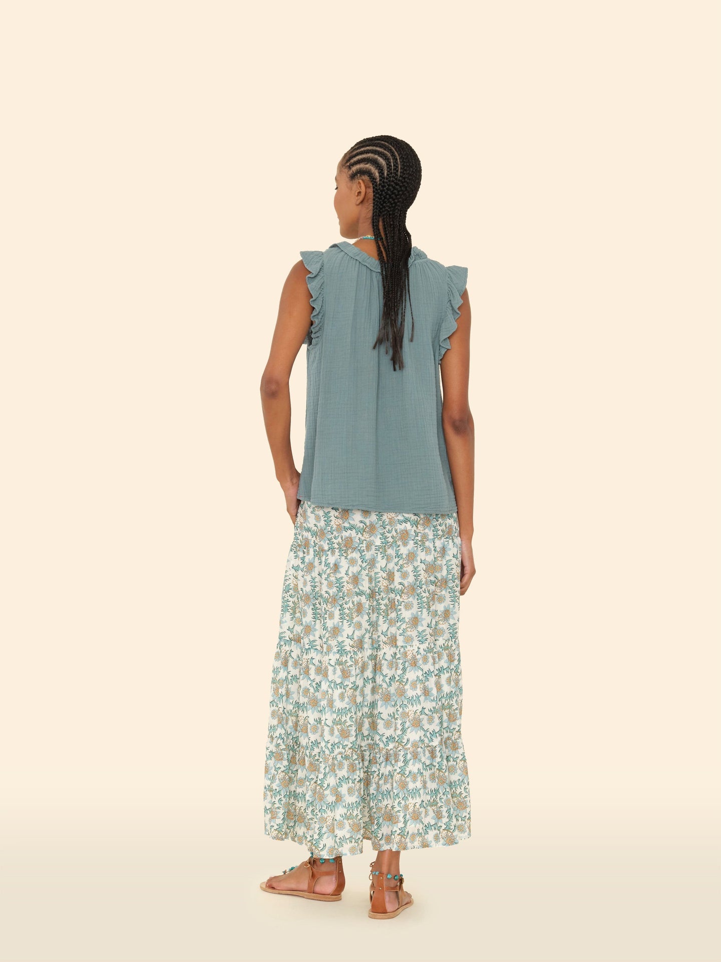 Skirt X7igp003 Viola Skirt Gardenia