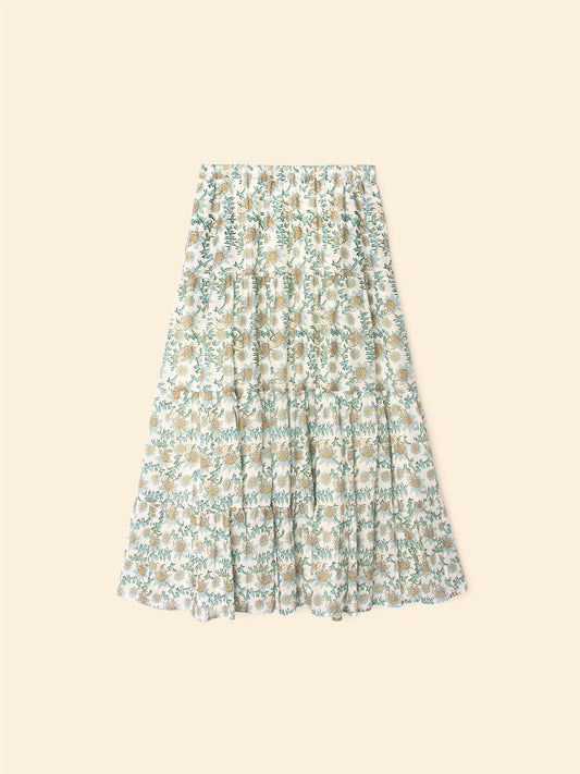 Skirt X7igp003 Viola Skirt Gardenia