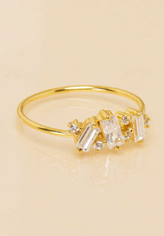 Ring Crystal Multi 1bmcw Blanc