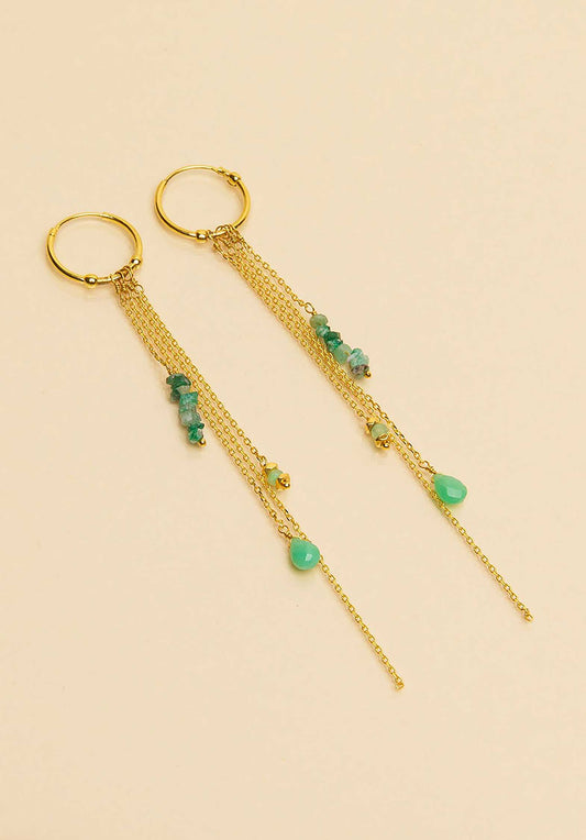 Earring  2bope Emeraude