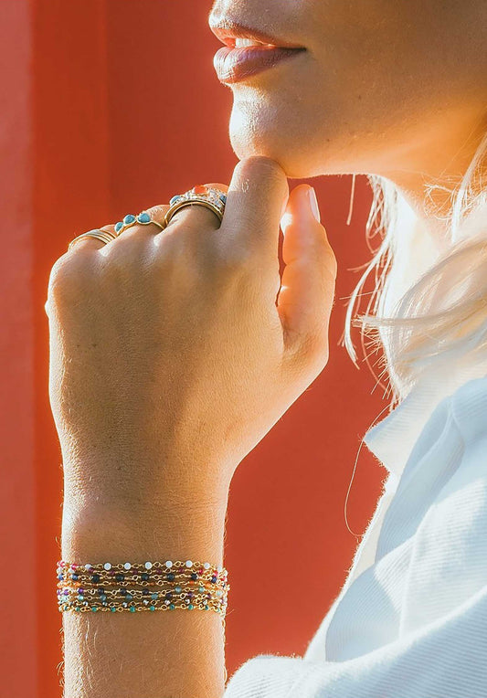 Bracelet  Brifr Framboise