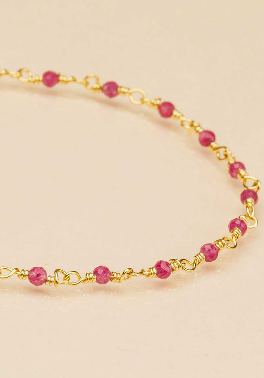 Bracelet  Brifr Framboise
