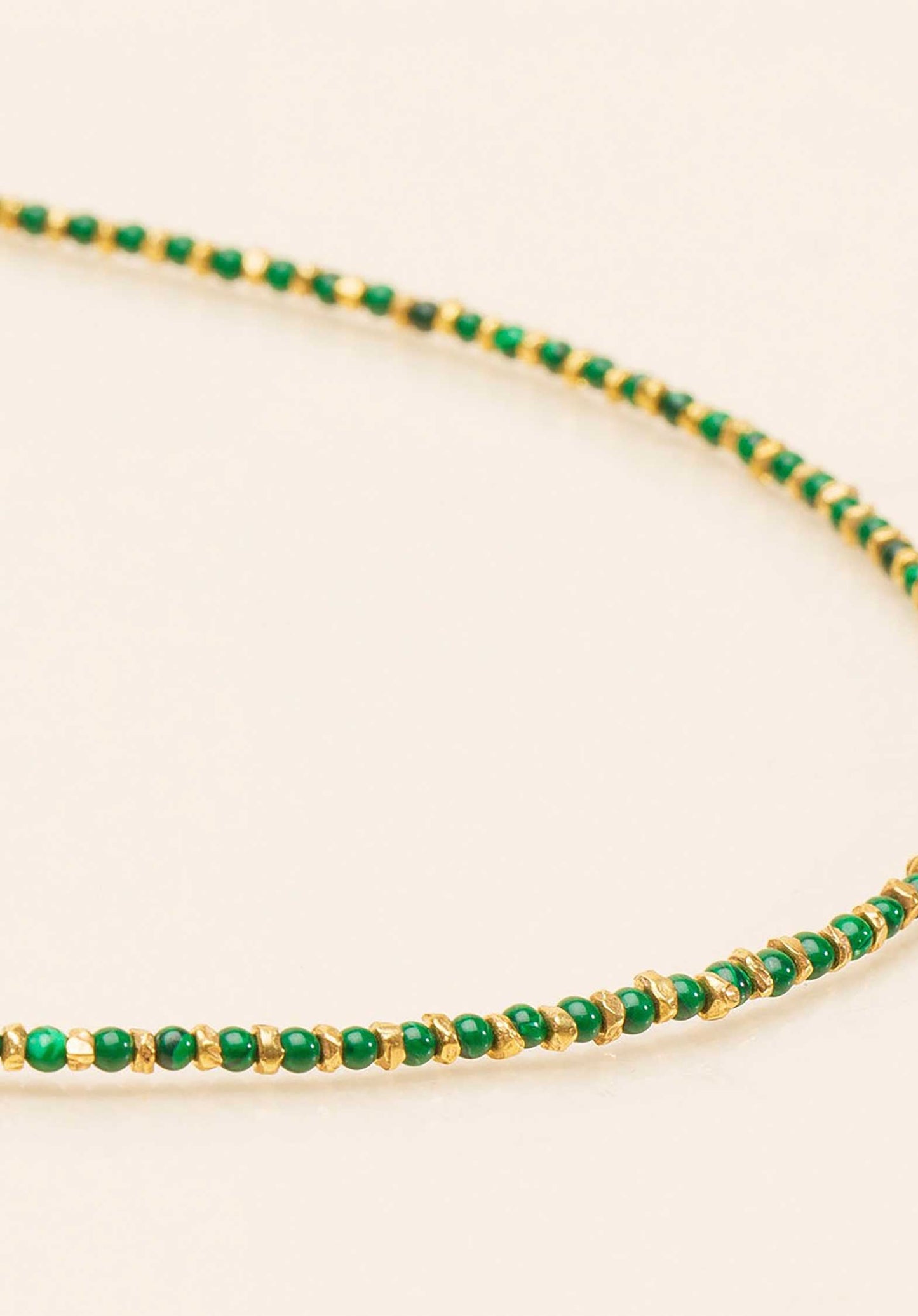 Necklace Cojm Malachite