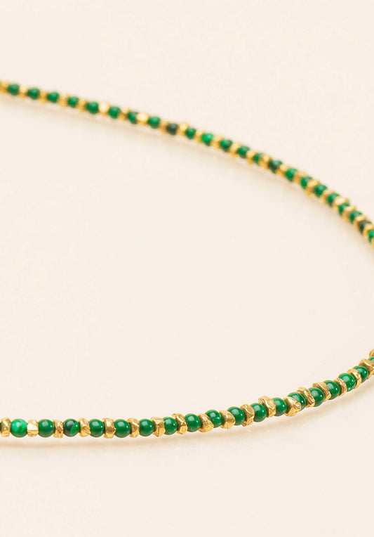 Necklace  Cojm Malachite