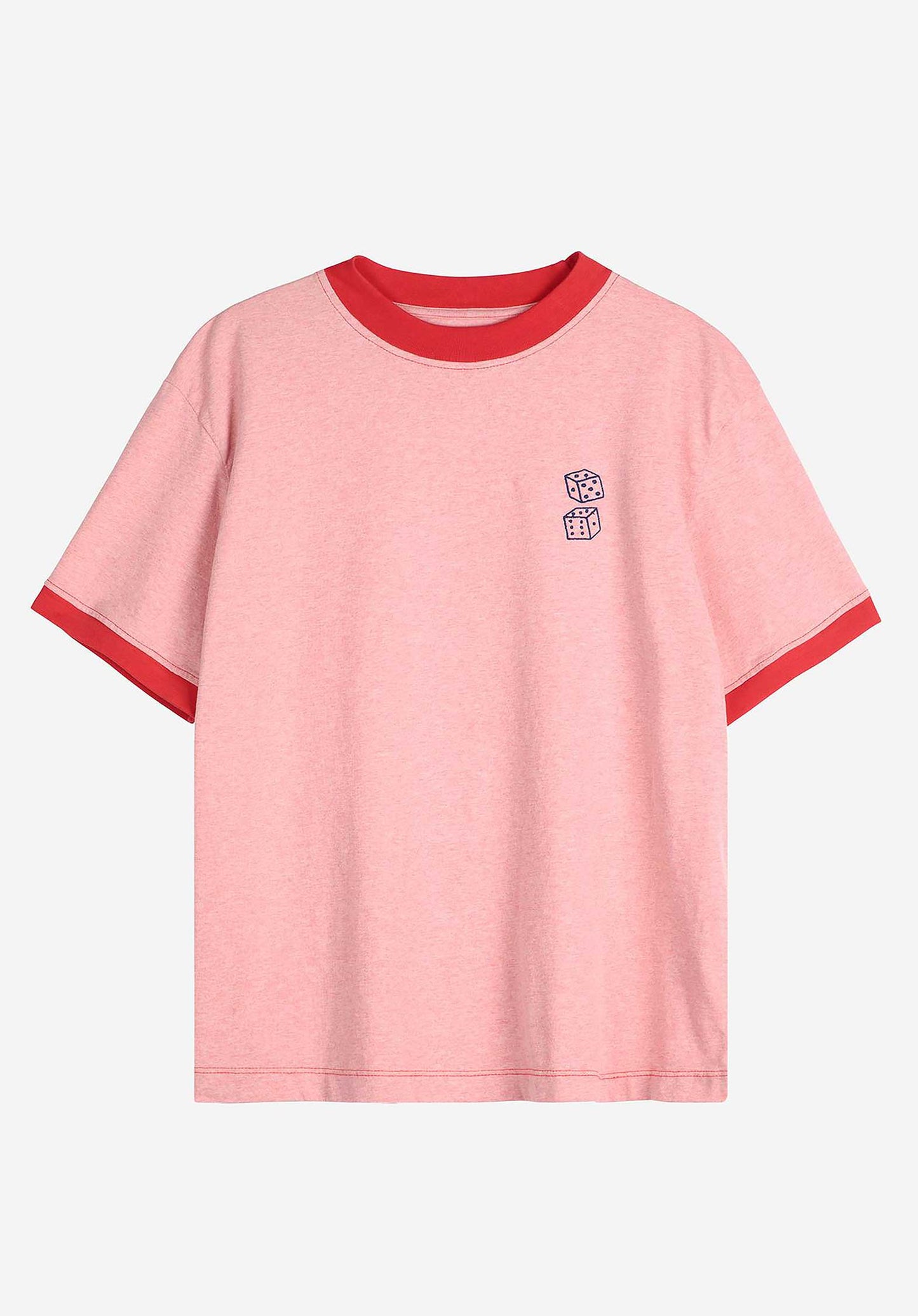 Tshirt Roll The Di 225ad002 Red