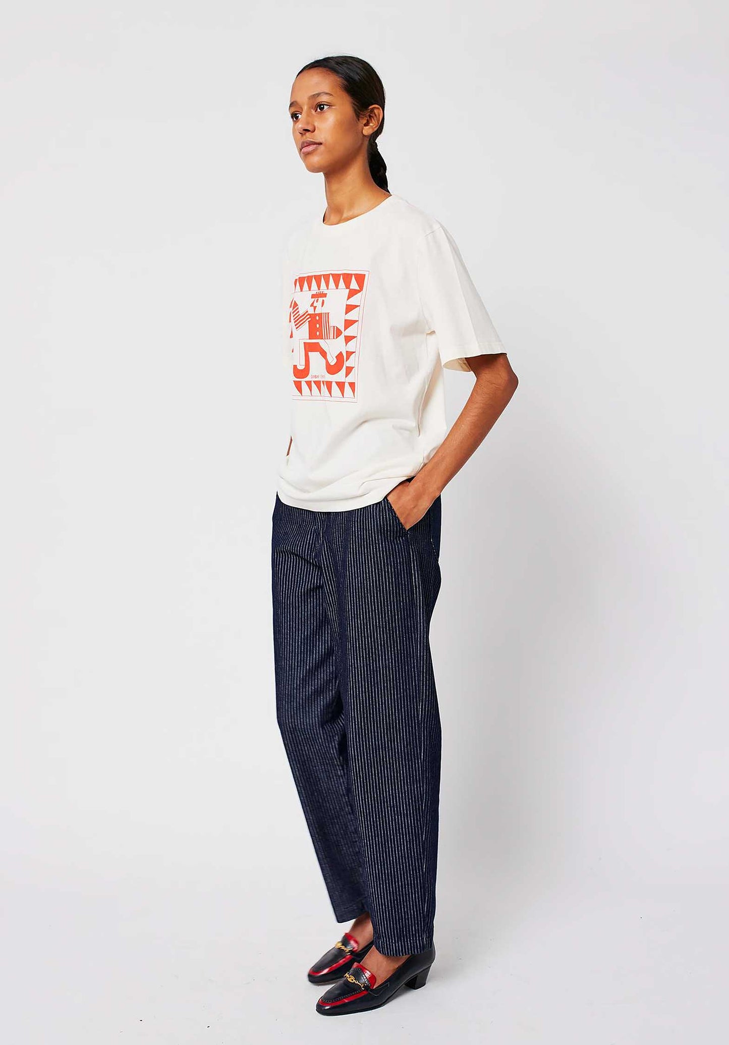 Pants Relaxed Fit 225ad034 Navy-Blue