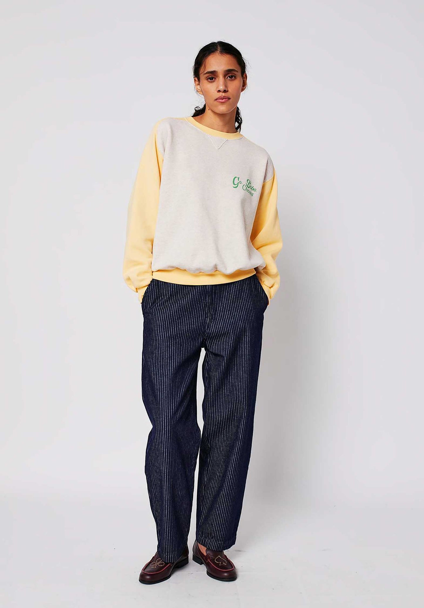 Pants Relaxed Fit 225ad034 Navy-Blue