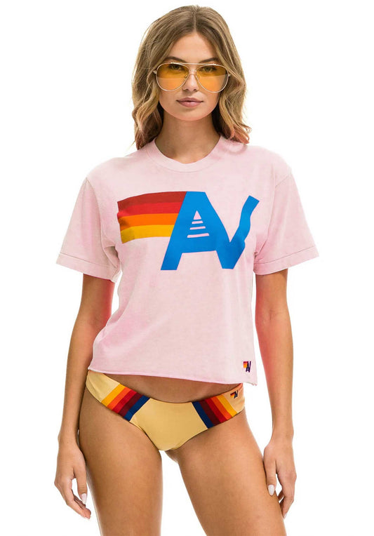 Tshirt Logo Boyfrien Wtcl Light-Pink