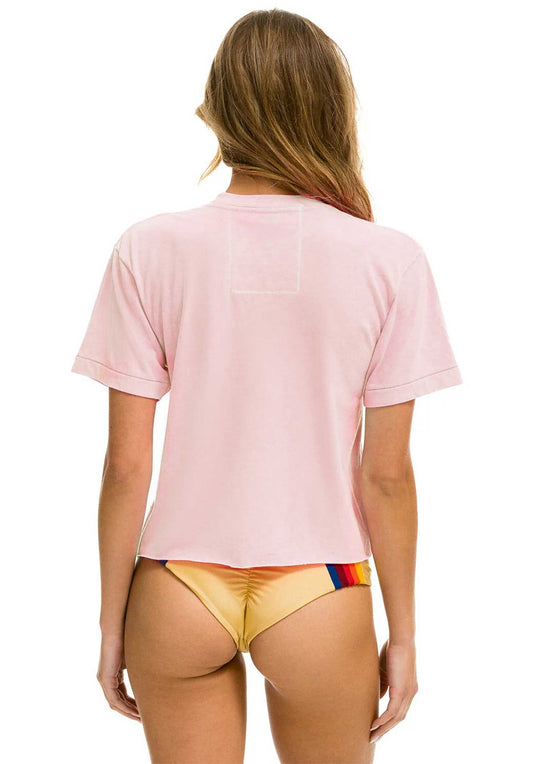 Tshirt Logo Boyfrien Wtcl Light-Pink