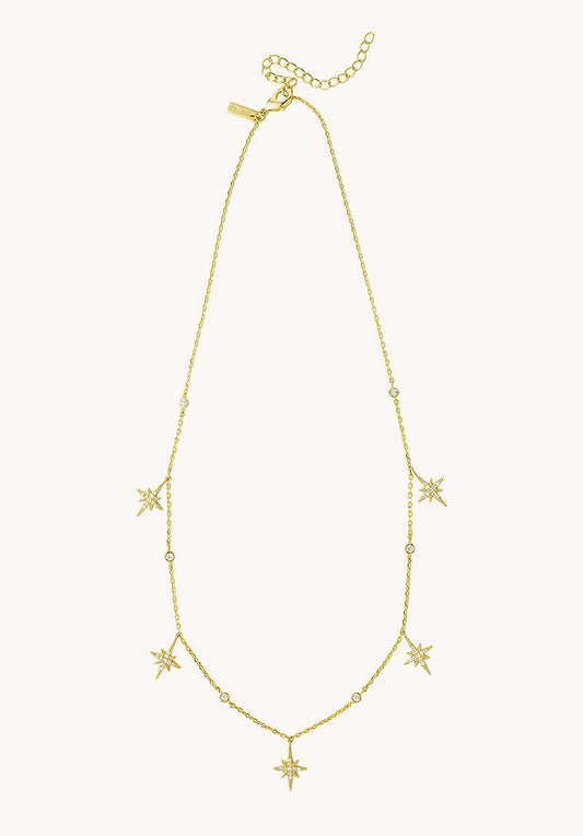 Necklace Constellation Co-231g Gold