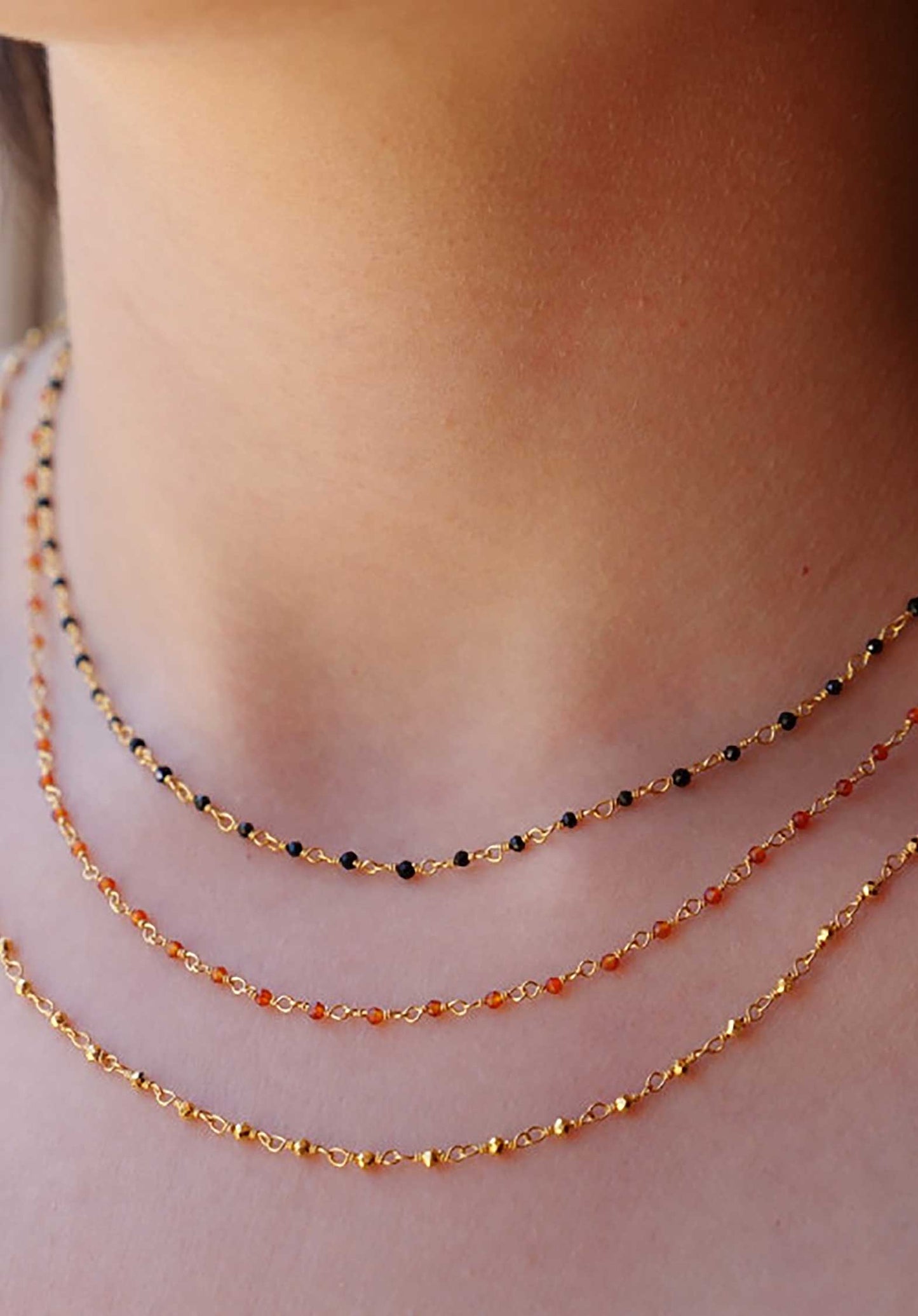 Necklace  Cipd Gold-Pyrite