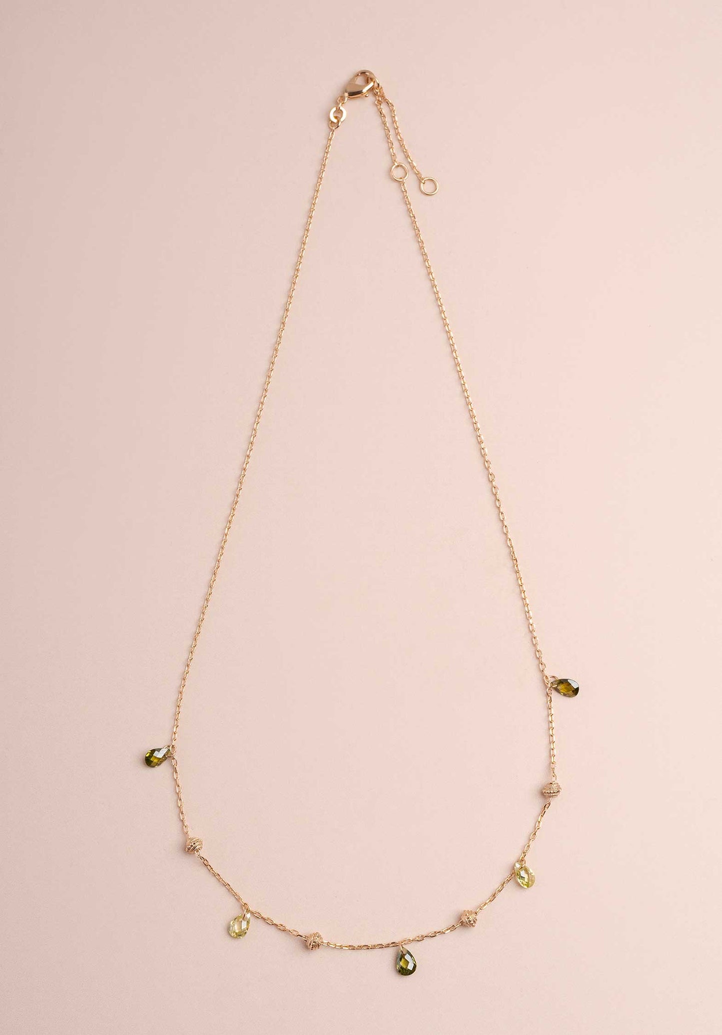 Necklace Drops Necklace Gold