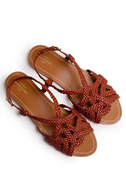 Sandal Coco C Coco Cuir Camel