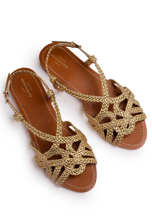 Sandal Coco F Coco Foil Dore