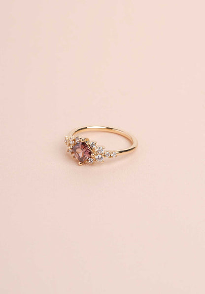 Ring Crystal Zincs R Mulberry-Zirconium