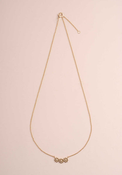 Necklace 3 Flow Necklace Gold