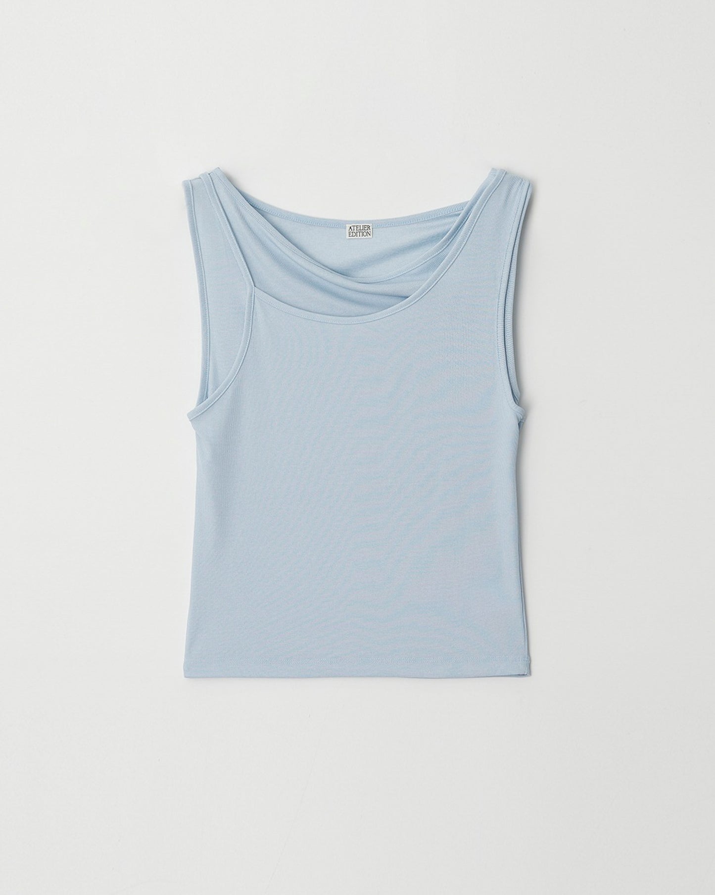 Atelier Edition | Layered Blouse in Light-Blue AEROCool