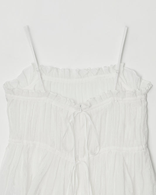 Blouse Shirring Blouse White