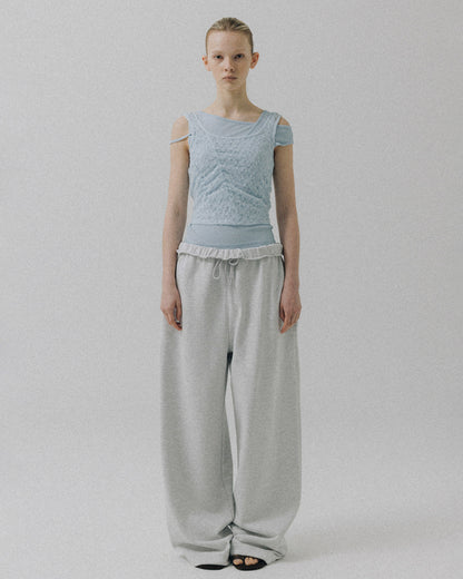 Atelier Edition | Layered Blouse in Light-Blue AEROCool