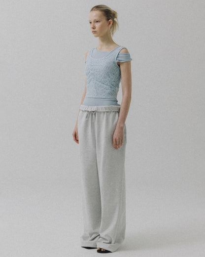 Atelier Edition | Layered Blouse in Light-Blue AEROCool