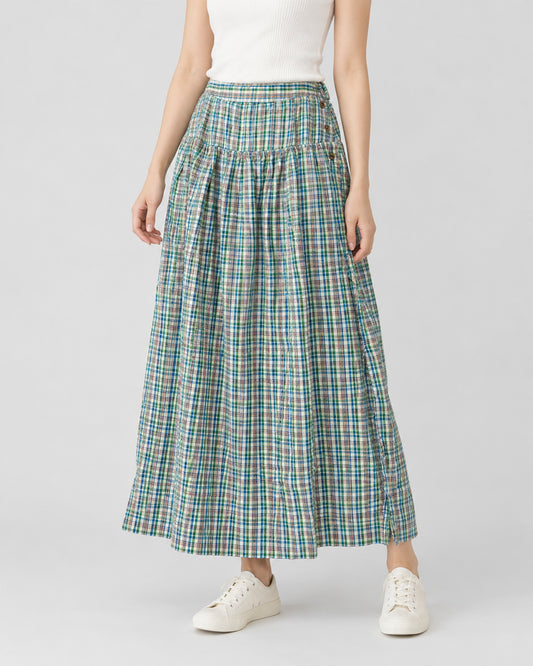666 JOSIE MIDI SKIRT-PICNIC CHECK_2 copy.JPG