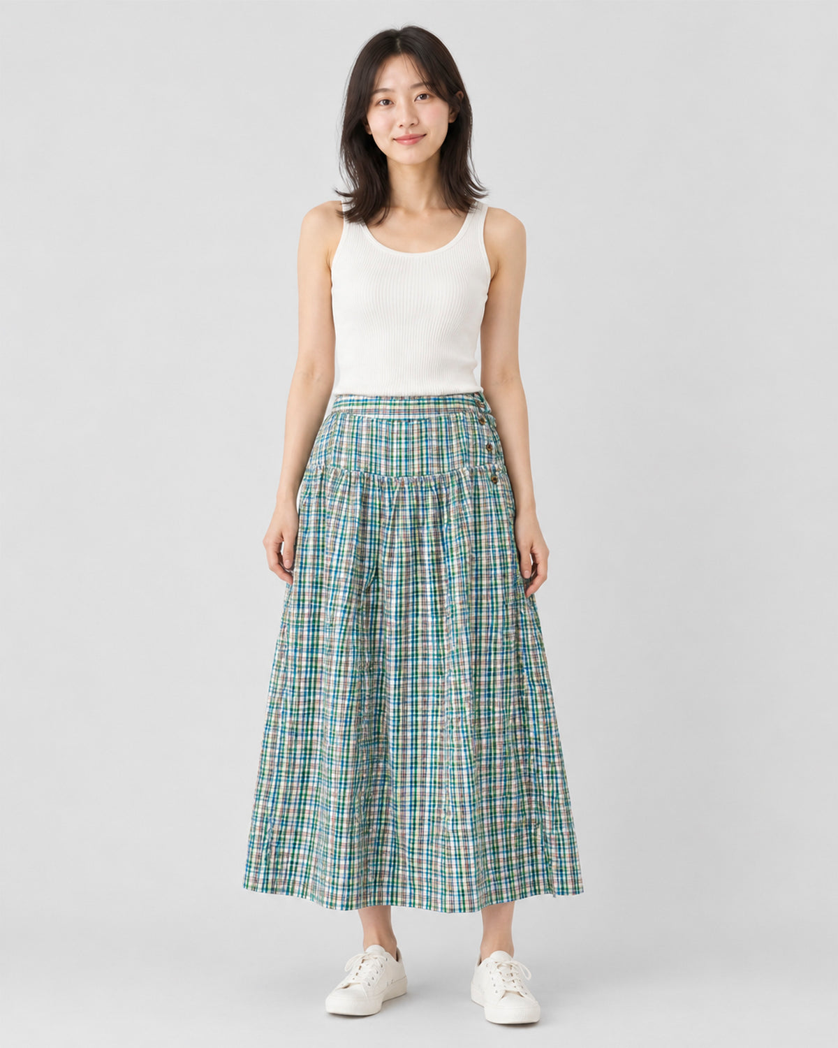 666 JOSIE MIDI SKIRT-PICNIC CHECK_4 copy.JPG