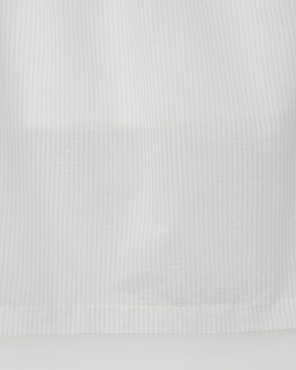 Atelier Edition | Layer Stripe Column Skirt - White