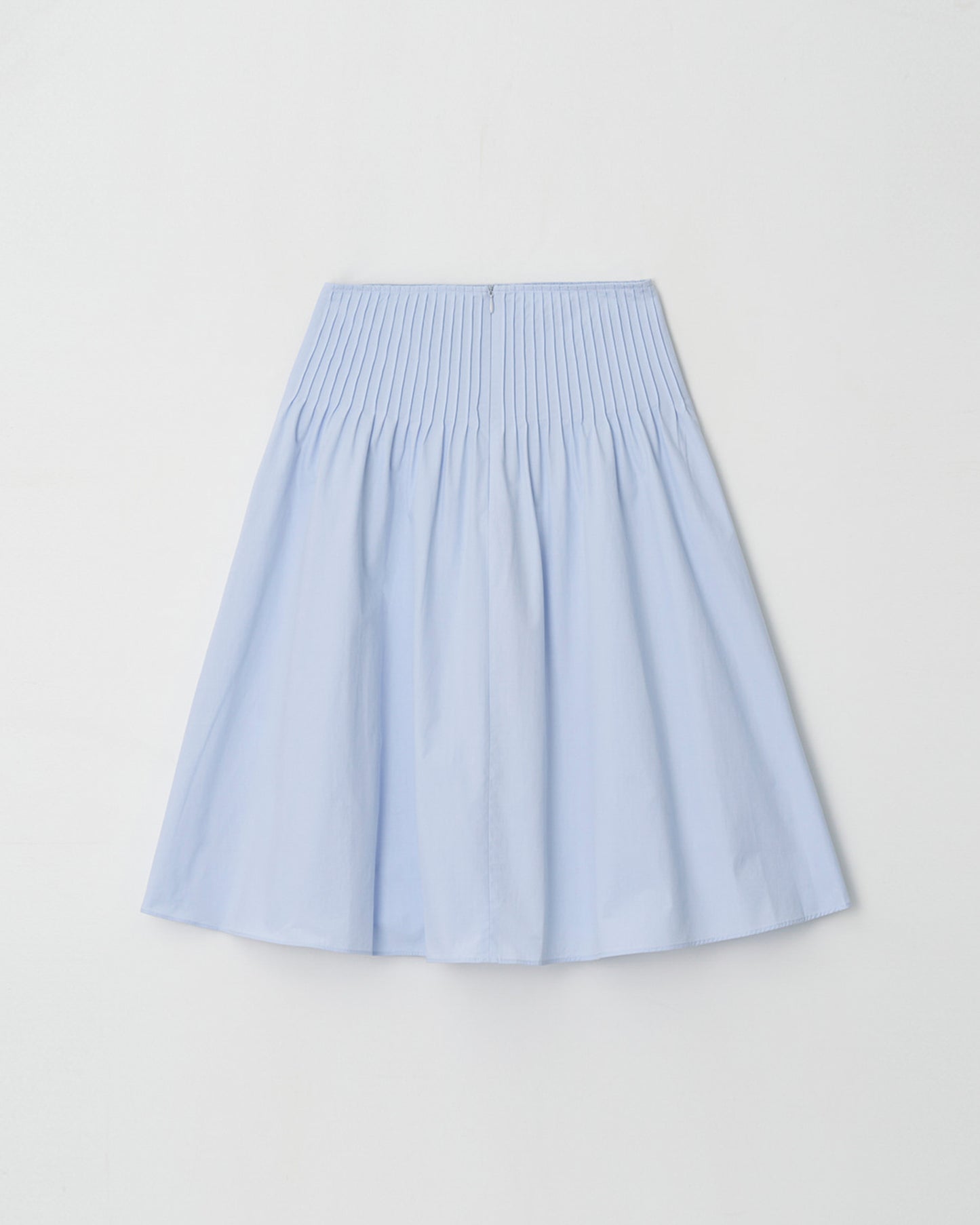 Atelier Edition | Stitch Co Asymmetric Midi Skirt - Light Blue