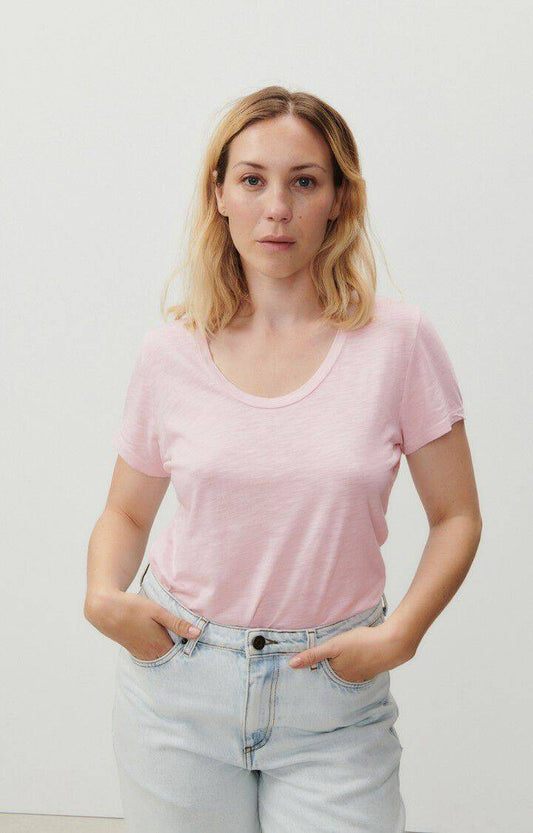 T-shirt Jac48v Guimauve-Vin
